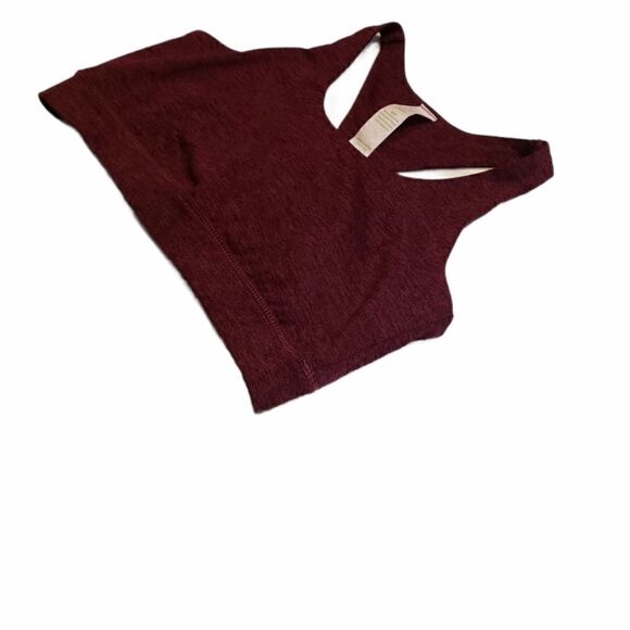 Earth Yoga Cranberry Red Sports Bra - Picture 6 of 8